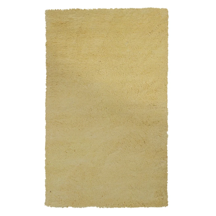 Kas Bliss 1574 Canary Yellow Shag Area Rug 7'6" X 9'6"