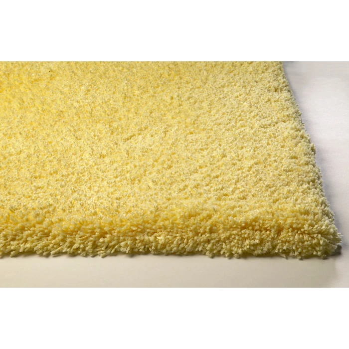 Kas Bliss 1574 Canary Yellow Shag Area Rug 7'6" X 9'6"