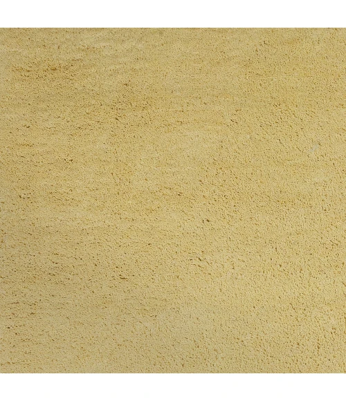 Kas Bliss 1574 Canary Yellow Shag Area Rug 8' x 11'