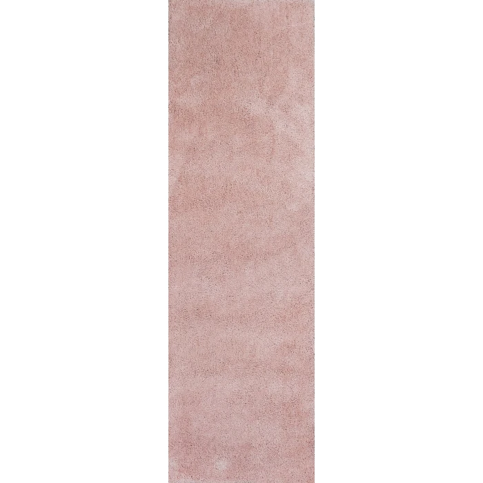 Kas Bliss 1575 Rose Pink Shag Area Rug 6' Round