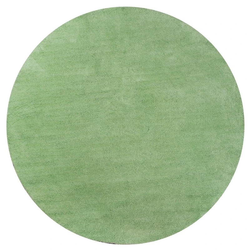 Kas Bliss 1578 Spearmint Green Shag Area Rug 8' x 11'