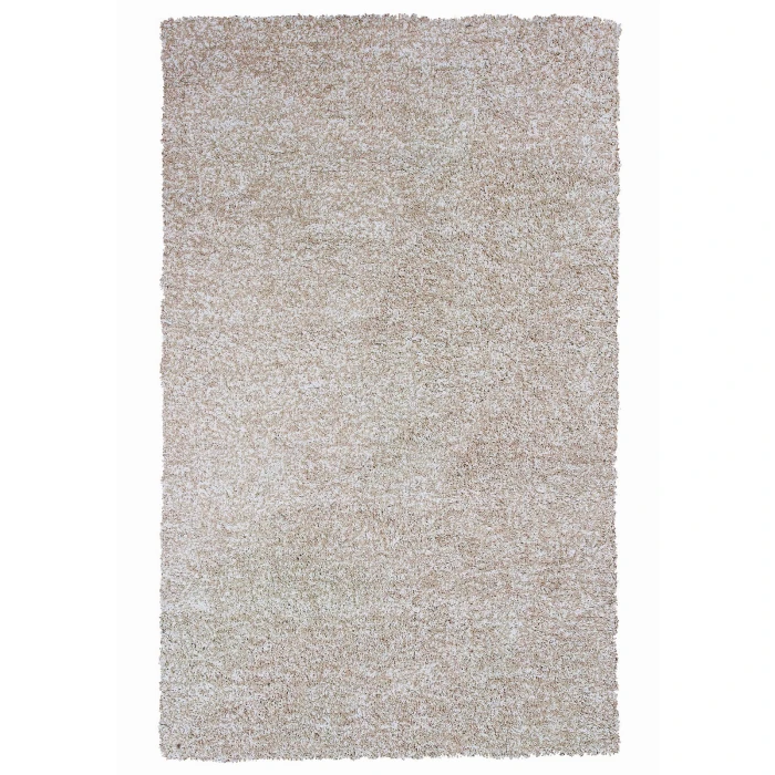 Kas Bliss 1580 Ivory Heather Shag Area Rug 2'3" x 7'6" Runner
