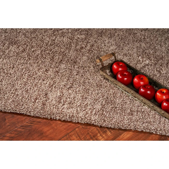Kas Bliss 1581 Beige Heather Shag Area Rug 7'6" X 9'6"