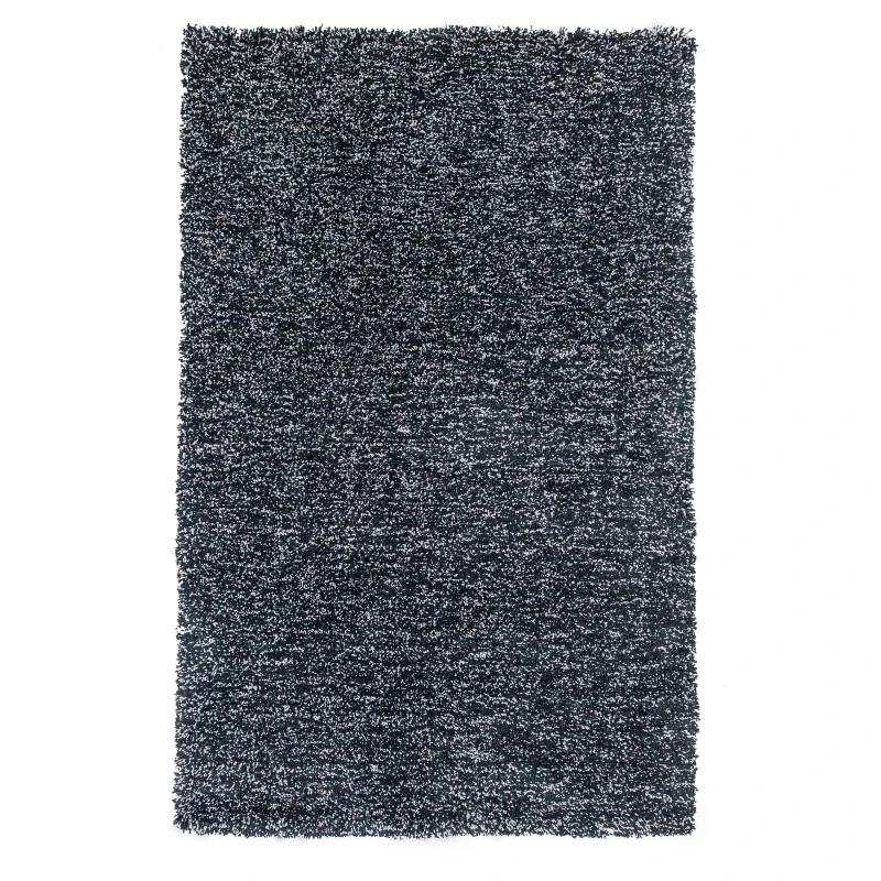 Kas Bliss 1583 Black Heather Shag Area Rug 3'3" x 5'3"