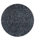 Kas Bliss 1583 Black Heather Shag Area Rug 3'3" x 5'3"