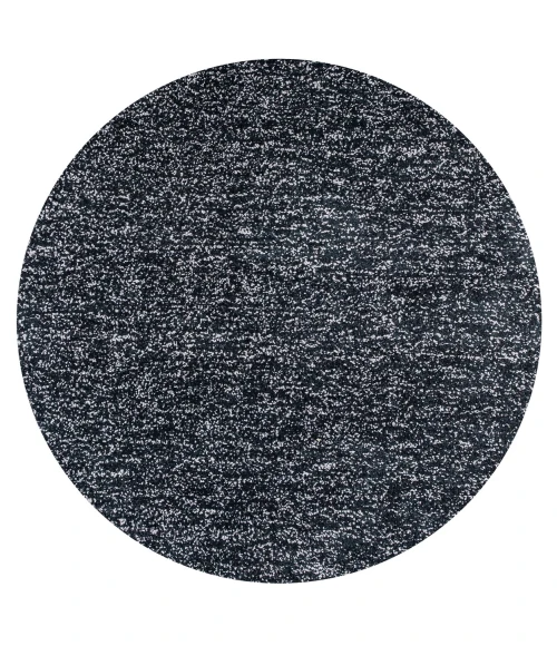 Kas Bliss 1583 Black Heather Shag Area Rug 3'3" x 5'3"