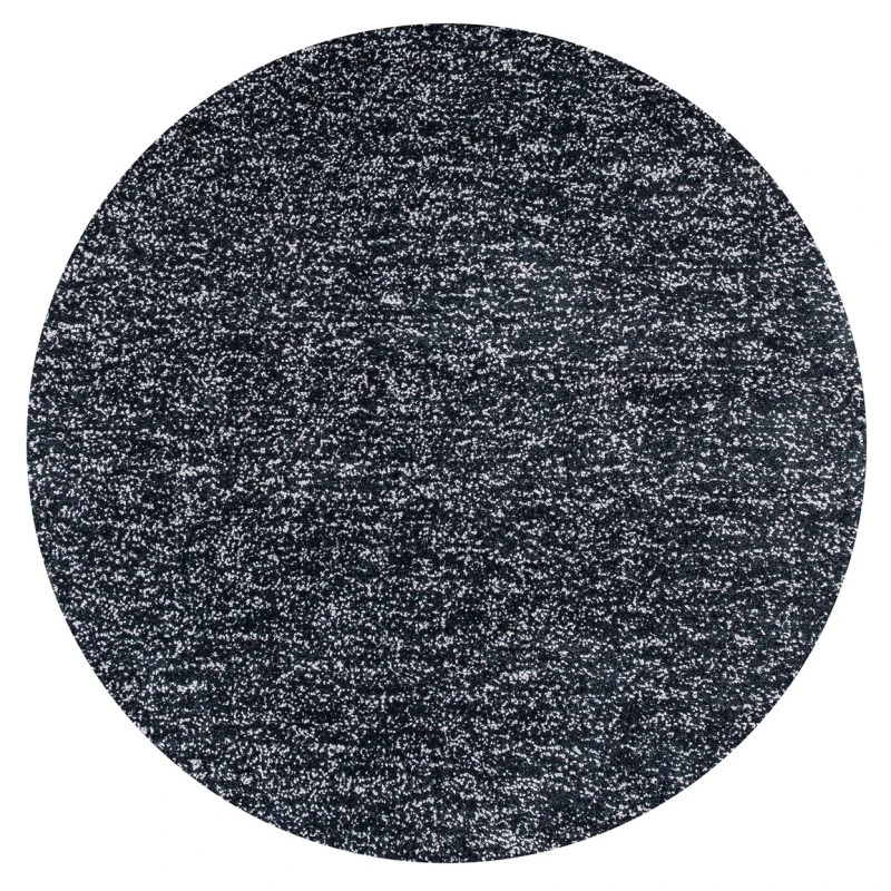 Kas Bliss 1583 Black Heather Shag Area Rug 3'3" x 5'3"