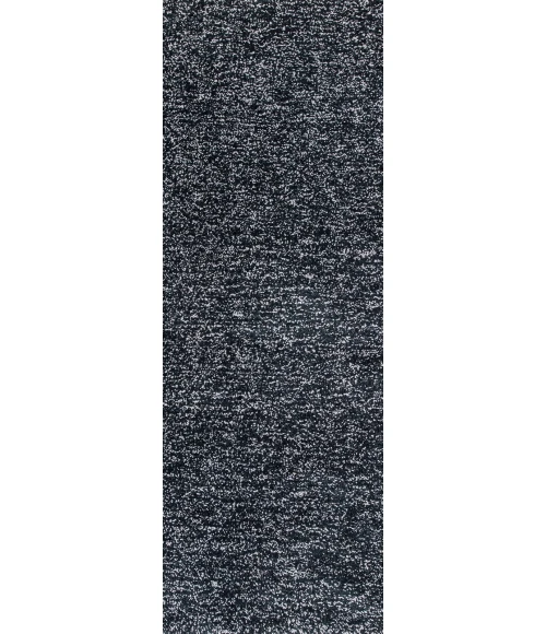Kas Bliss 1583 Black Heather Shag Area Rug 3'3" x 5'3"