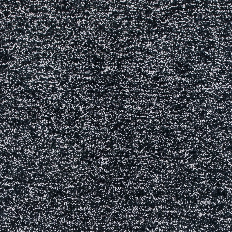 Kas Bliss 1583 Black Heather Shag Area Rug 3'3" x 5'3"