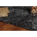Kas Bliss 1583 Black Heather Shag Area Rug 3'3" x 5'3"