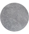 Kas Bliss 1585 Grey Heather Shag Area Rug 2'3" x 7'6" Runner
