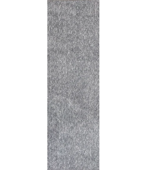 Kas Bliss 1585 Grey Heather Shag Area Rug 2'3" x 7'6" Runner