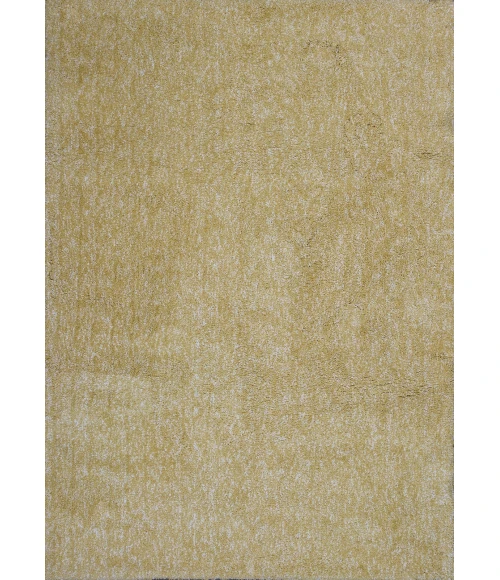 Kas Bliss 1586 Yellow Heather Shag Area Rug 3'3" x 5'3"