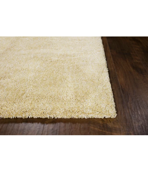 Kas Bliss 1586 Yellow Heather Shag Area Rug 3'3" x 5'3"
