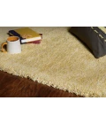 Kas Bliss 1586 Yellow Heather Shag Area Rug 3'3" x 5'3"