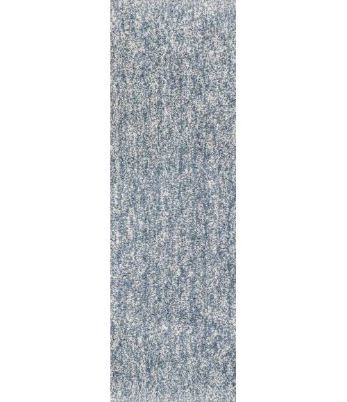 Kas Bliss 1587 Slate Heather Shag Area Rug 2'3" x 7'6" Runner