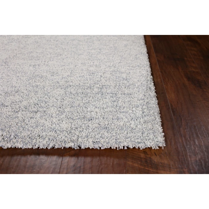 Kas Bliss 1587 Slate Heather Shag Area Rug 2'3" x 7'6" Runner