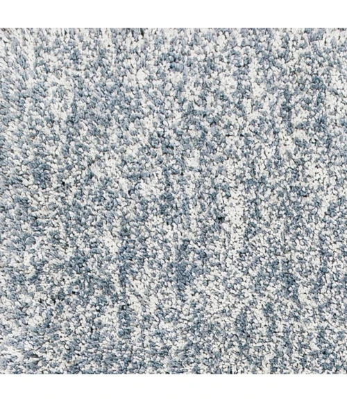 Kas Bliss 1587 Slate Heather Shag Area Rug 2'3" x 7'6" Runner