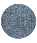 Kas Bliss 1589 Indigo/Ivory Heather Area Rug 8' Round