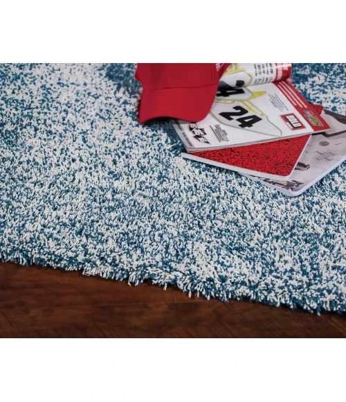 Kas Bliss 1589 Indigo/Ivory Heather Area Rug 8' Round