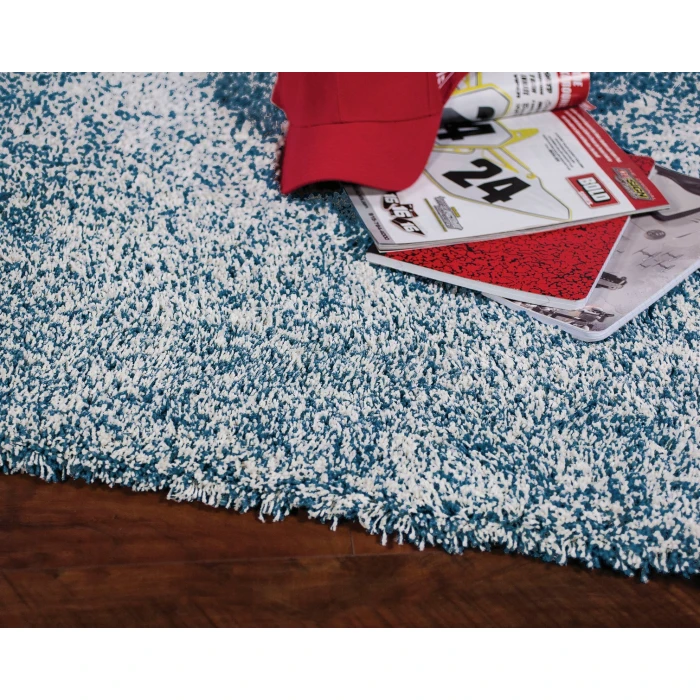 Kas Bliss 1589 Indigo/Ivory Heather Area Rug 7'6" X 9'6"