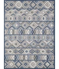 Kas Calla 6921 Grey/Blue Aztec Area Rug 6'7" x 9'