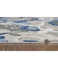 Kas Calla 6922 Grey/Blue Leila Area Rug 7'10' Round