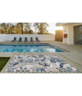 Kas Calla 6922 Grey/Blue Leila Area Rug 7'10' Round