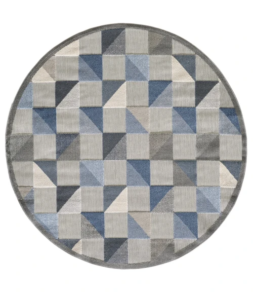 Kas Calla 6923 Blue Scope Area Rug 3'3" x 4'11"