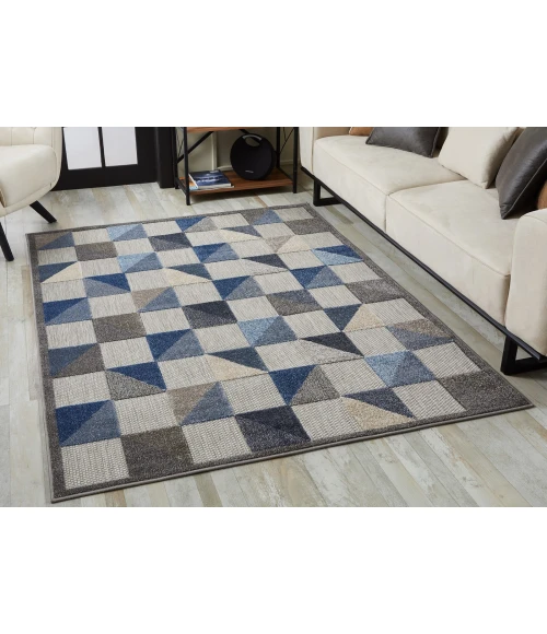 Kas Calla 6923 Blue Scope Area Rug 3'3" x 4'11"