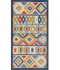 Kas Calla 6928 Ivory/Multi Aztec Area Rug 6'7" x 9'