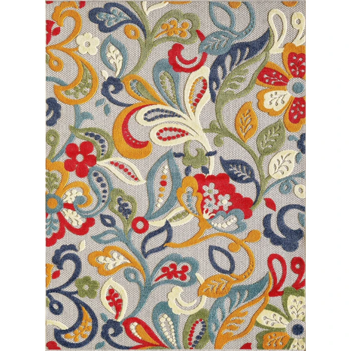 Kas Calla 6929 Ivory/Multi Leila Area Rug 7'10" x 9'10"