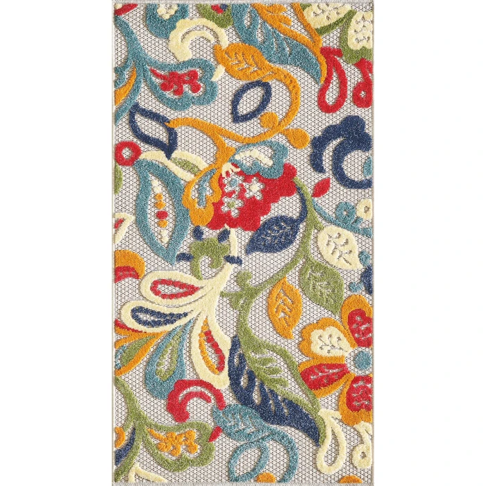 Kas Calla 6929 Ivory/Multi Leila Area Rug 7'10" x 9'10"