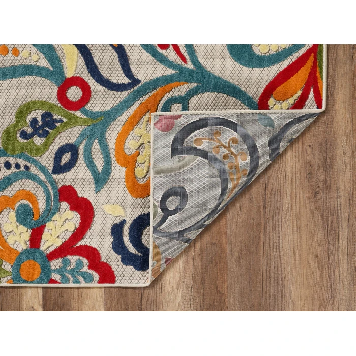 Kas Calla 6929 Ivory/Multi Leila Area Rug 7'10" x 9'10"