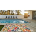 Kas Calla 6929 Ivory/Multi Leila Area Rug 6'7" x 9'