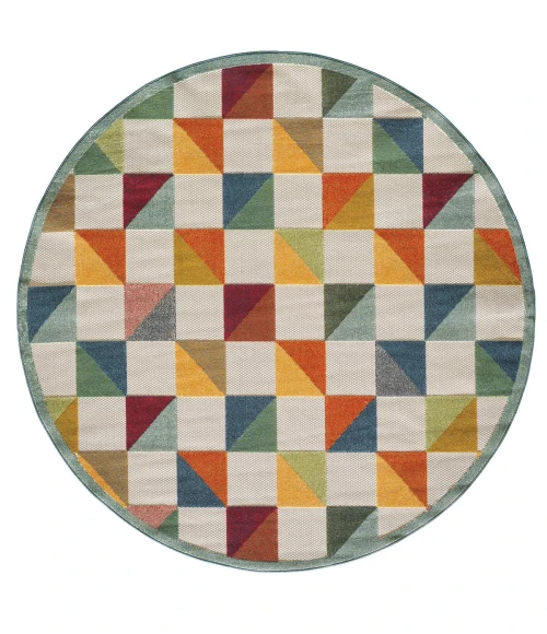 Kas Calla 6930 Ivory/Multi Scope Area Rug 7'10" x 9'10"