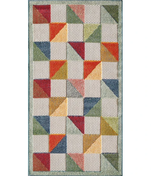 Kas Calla 6930 Ivory/Multi Scope Area Rug 7'10" x 9'10"