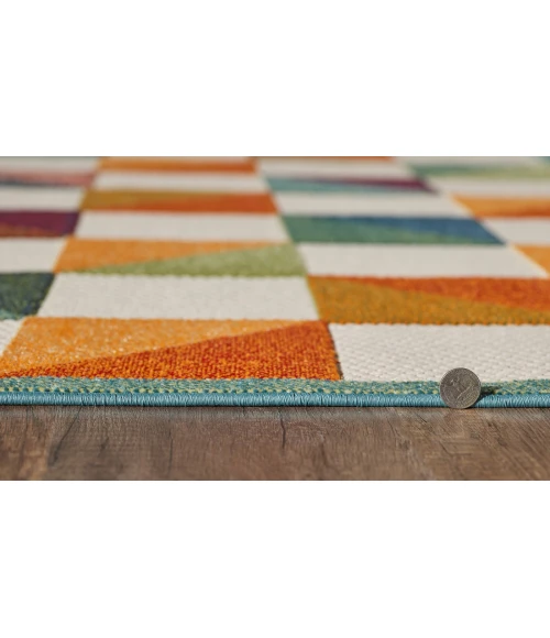 Kas Calla 6930 Ivory/Multi Scope Area Rug 7'10" x 9'10"