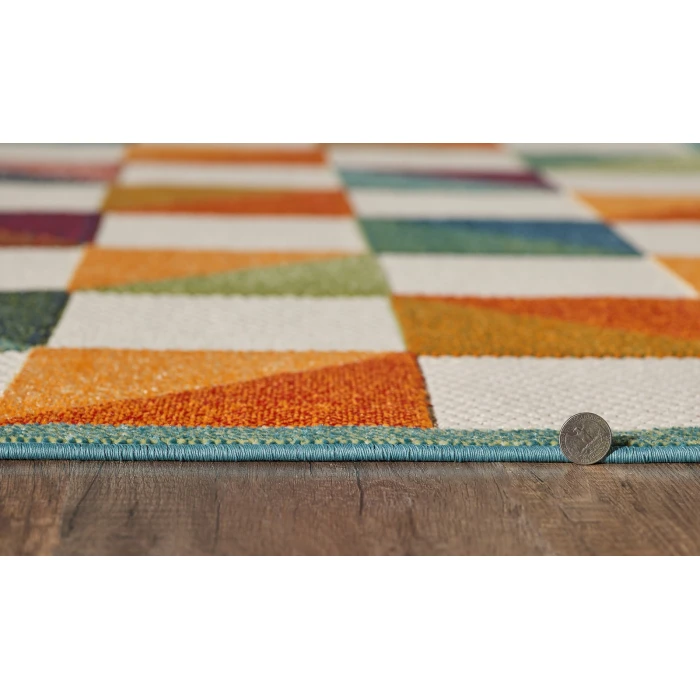 Kas Calla 6930 Ivory/Multi Scope Area Rug 3'3" x 4'11"