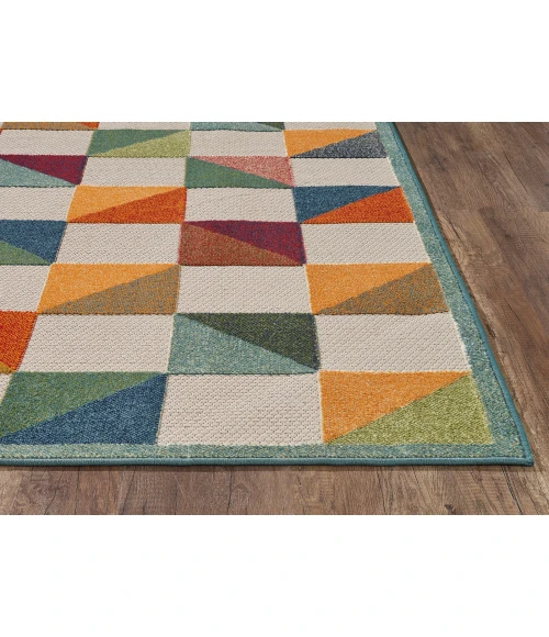 Kas Calla 6930 Ivory/Multi Scope Area Rug 7'10" x 9'10"