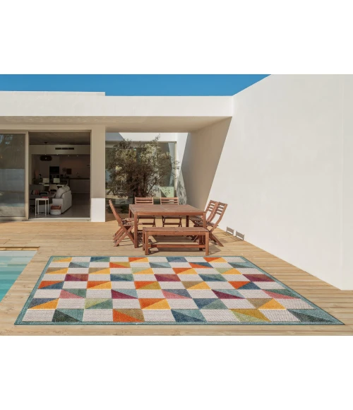 Kas Calla 6930 Ivory/Multi Scope Area Rug 7'10" x 9'10"