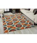 Kas Calla 6931 Ivory/Multi Manor Area Rug 7'10" x 9'10"