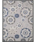 Kas Calla 6932 Grey/Blue Suzani Area Rug