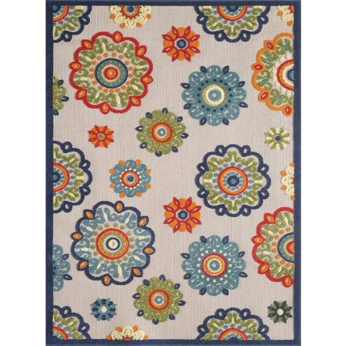 Kas Calla 6934 Ivory Suzani Area Rug