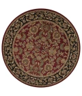 Kas Cambridge 7301 Red/Black Kashan Area Rug 3'3" x 4'11"