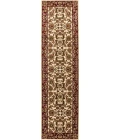 Kas Cambridge 7303 Ivory/Red Kashan Area Rug 7'7" Round