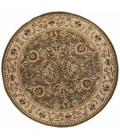 Kas Cambridge 7304 Green/Taupe Kashan Area Rug 2'3" x 3'3"