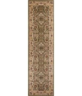 Kas Cambridge 7304 Green/Taupe Kashan Area Rug 2'3" x 3'3"