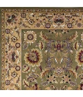 Kas Cambridge 7304 Green/Taupe Kashan Area Rug 2'3" x 3'3"