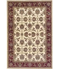 Kas Cambridge 7312 Ivory/Red Kashan Area Rug 7'7" Round